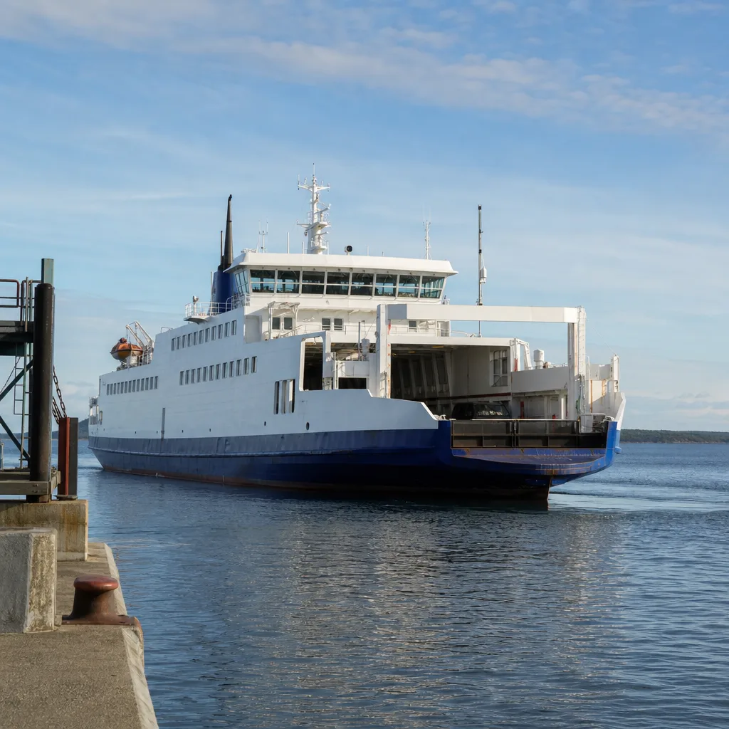 Färja till Gotland