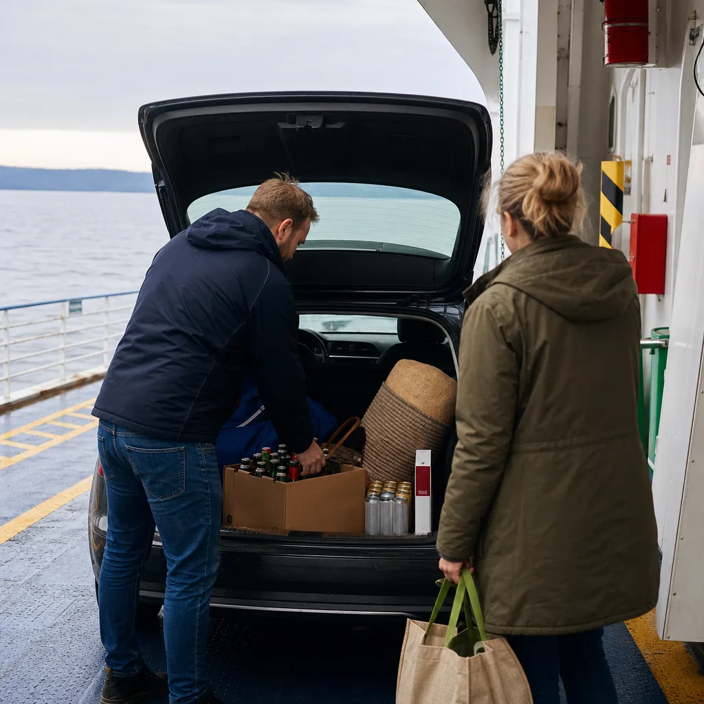 Införselregler för alkohol och tobak