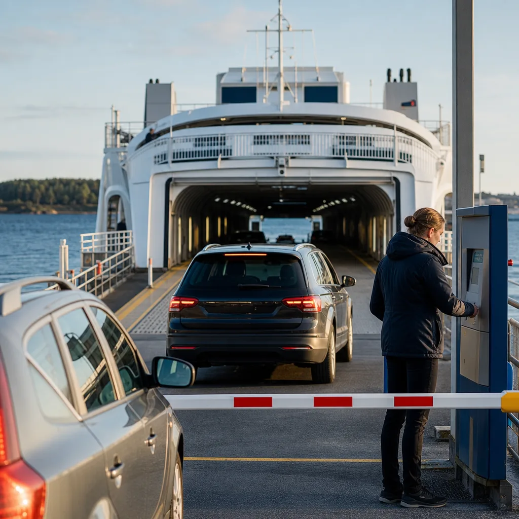 Betala färjeresan