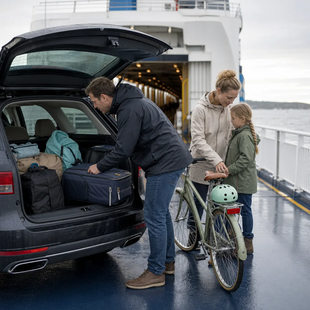 Packlista för färjeresan