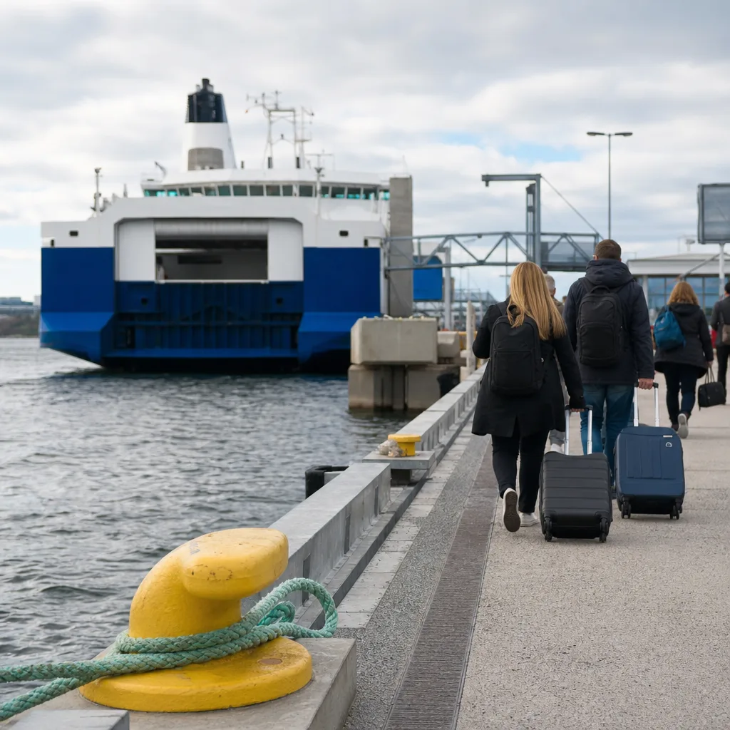 Hamnar och färjeterminaler