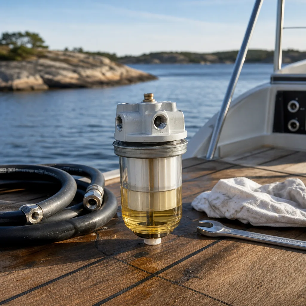 Bränslefilter till båt