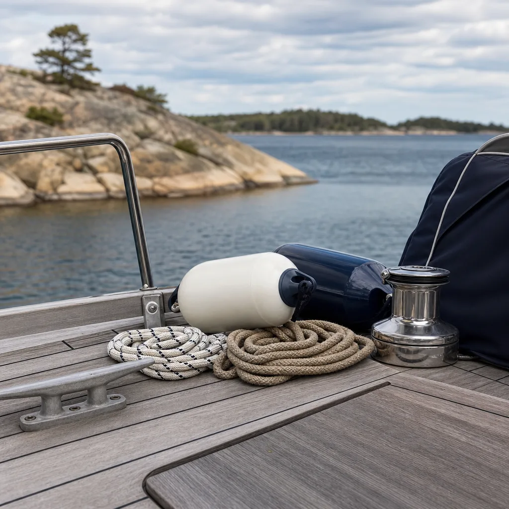 Båttillbehör och marinutrustning